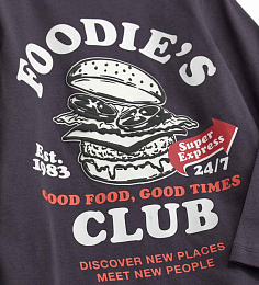 Лонгслив Foodie-s Club от бренда Original Marines