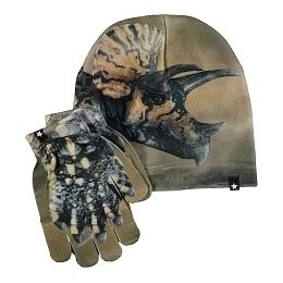Шапка и перчатки Kaya Dino Friends от бренда MOLO