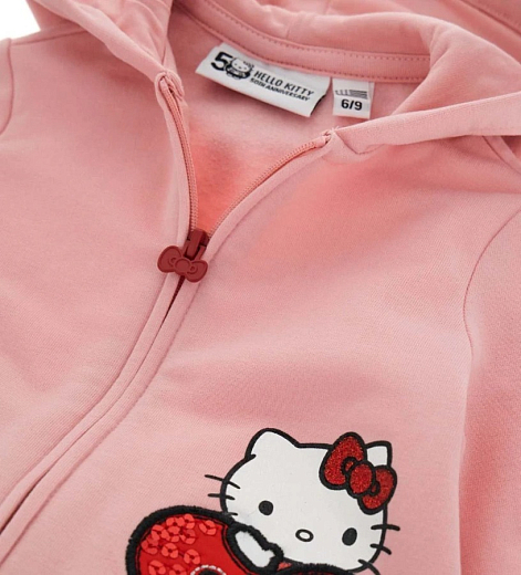 Толстовка на молнии Hello Kitty Pink от бренда Original Marines