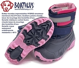 Сапоги HYBRID Fuxia Navy от бренда Boatilus