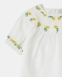 Блуза Flower Embroidery от бренда Stella McCartney kids