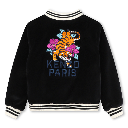 Бомбер "К" Tiger and flowers от бренда Kenzo