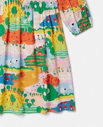 Платье Meadow Print от бренда Stella McCartney kids