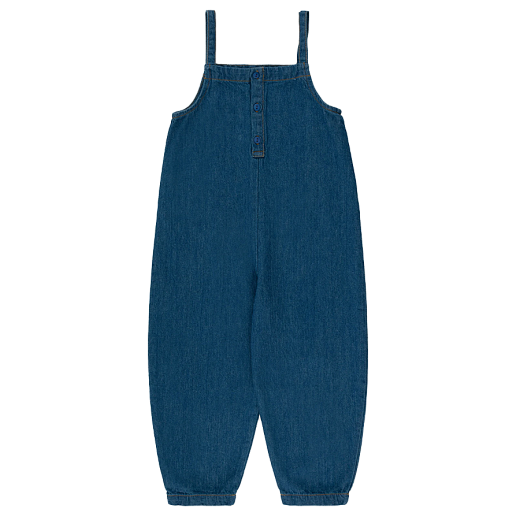 Плотный джинсовый комбинезон со штанами от бренда Tinycottons