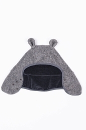 Шапка-шлем Bambi grey от бренда Peppihat
