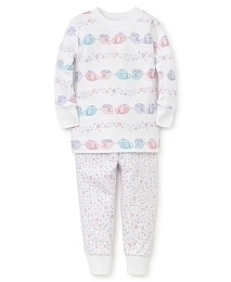 Пижама для девочки со слонятами от бренда Kissy Kissy