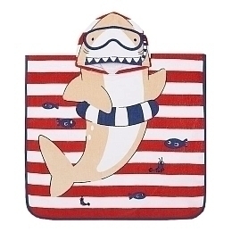 Полотенце с принтом акулы от бренда Mayoral