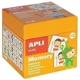 Мемори «Маскарад» 24 детали от бренда Apli Kids