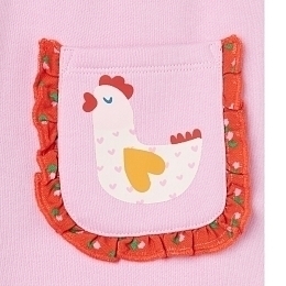 Джоггеры Farmyard Applique от бренда Stella McCartney kids