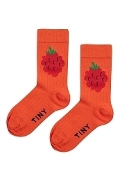 Носки красные RASPBERRY от бренда Tinycottons