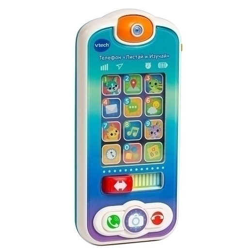 Телефон «Листай и изучай» от бренда VTECH