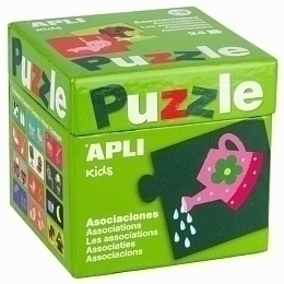 Мини-пазлы «Ассоциации» 24 детали от бренда Apli Kids