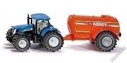 Трактор с одноосной вакуумной цистерной от бренда Siku