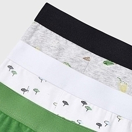 Комплект: боксеры 3 шт серого, белого и зеленого цветов от бренда Mayoral