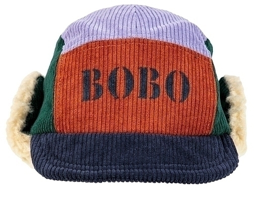 Утепленная кепка Bobo Color Block от бренда Bobo Choses