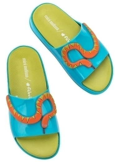 Сланцы Turquoise CLOUD SLIDE от бренда MELISSA