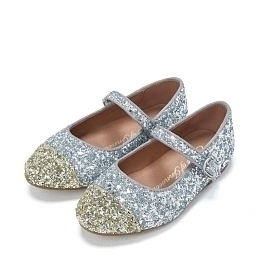 Туфли Bebe Glitter 2.0 Silver-Gold от бренда Age of Innocence