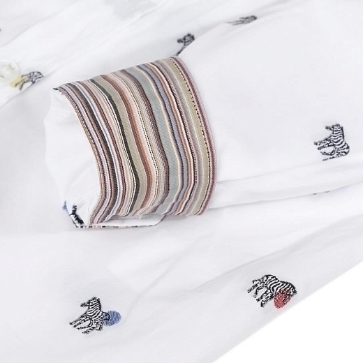 Рубашка с зебрами от бренда Paul Smith