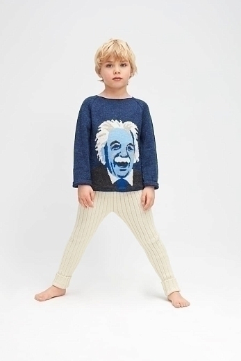 Кофта с Эйнштейном от бренда Oeuf