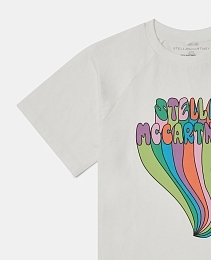 Футболка White Stella Graphic от бренда Stella McCartney kids Белый