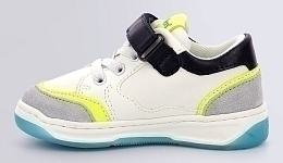 Кеды KOUIC WHITE GREY FLUO от бренда KicKers