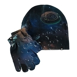 Шапка и перчатки Kaya Ufo от бренда MOLO