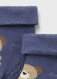 Носки синего цвета с мишками от бренда Mayoral