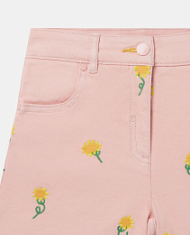 Шорты Sunflower Print Denim от бренда Stella McCartney kids