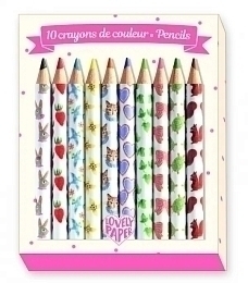 Набор цветных карандашей, 10 шт. от бренда Djeco
