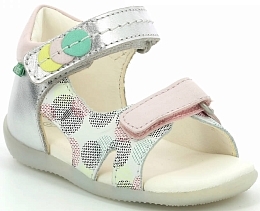 Сандалии WHITE PINK DOTS MULTICO от бренда KicKers