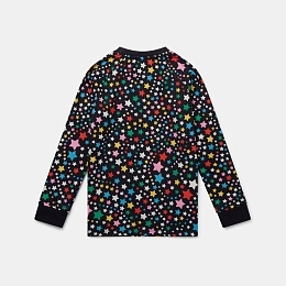 Лонгслив Star Pattern от бренда Stella McCartney kids