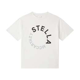 Футболка Stella Graphic Milk от бренда Stella McCartney kids Молочный