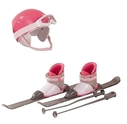 Набор лыжника для куклы от бренда Gotz