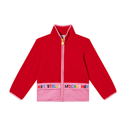 Кофта флисовая COLORBLOCK от бренда Stella McCartney kids