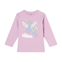 Лонгслив розовый с единорогом от бренда Stella McCartney kids