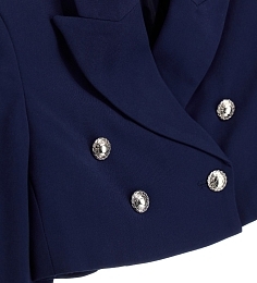 Жакет темно-синего цвета с серебрянными пуговицами от бренда Original Marines