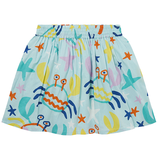 Юбка Crab Print от бренда Stella McCartney kids