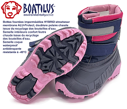 Сапоги HYBRID Fuxia Navy от бренда Boatilus