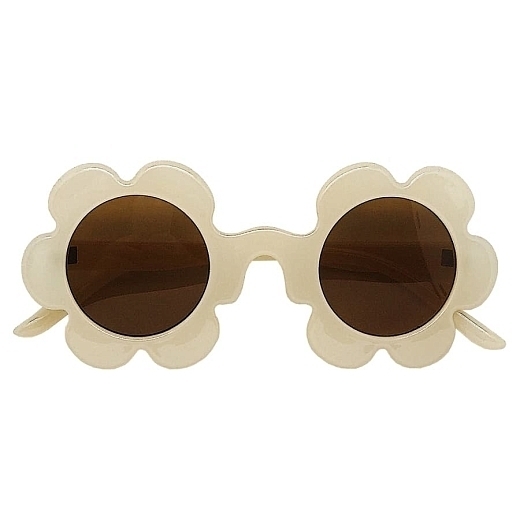 Солнечные очки DAISY бежевые от бренда Skazkalovers