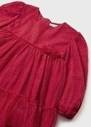 Платье красное фатиновое от бренда Mayoral