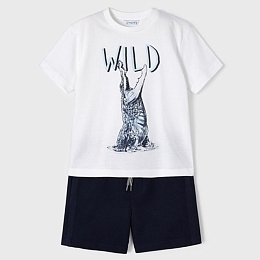 Костюм футболка и шорты Wild от бренда Mayoral