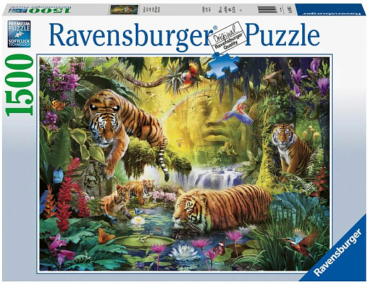 Пазл «Идиллия у водопоя», 1500 эл. от бренда Ravensburger