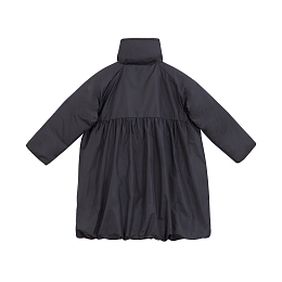 Пальто-балон черного цвета от бренда C'ERA UNA VOLTA