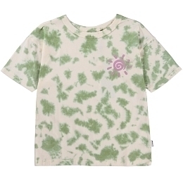 Футболка Rabecke Green Tie Dye от бренда MOLO Молочный Зеленый