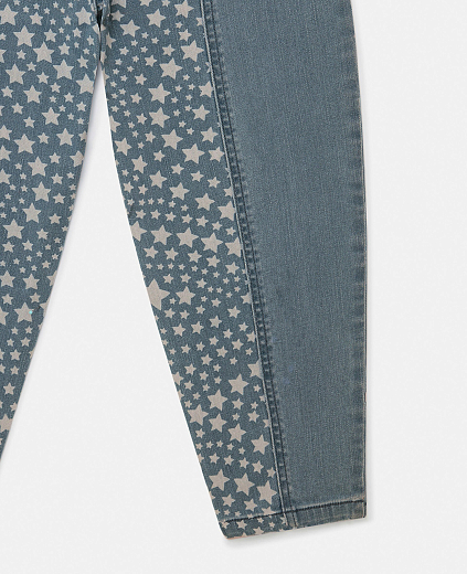 Джинсы Star Pattern Chaps от бренда Stella McCartney kids