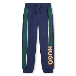 Джоггеры Navy Green от бренда HUGO