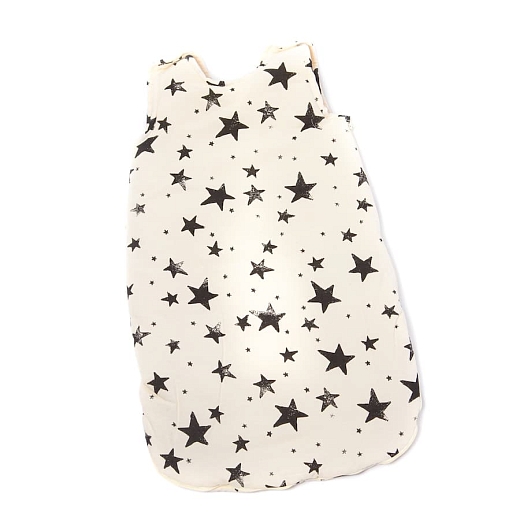 Спальный мешок с черными звездами от бренда Noe&Zoe
