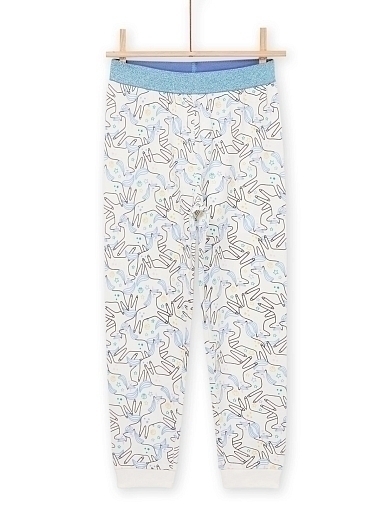Пижама с единорогом с длинным рукавом от бренда DPAM