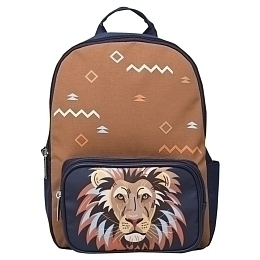 Рюкзак со львом Small от бренда Caramel et Cie