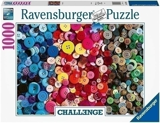 Пазл-вызов «Пуговицы», 1000 эл. от бренда Ravensburger